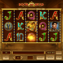 LevelUp Casino - Book of Dead Slot Game
